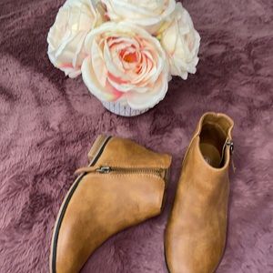 brown ankle boots for girls of number 13